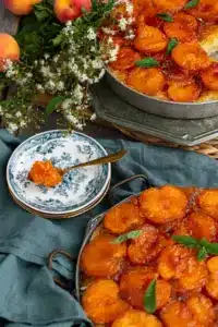 Aprikosen Tarte Tatin