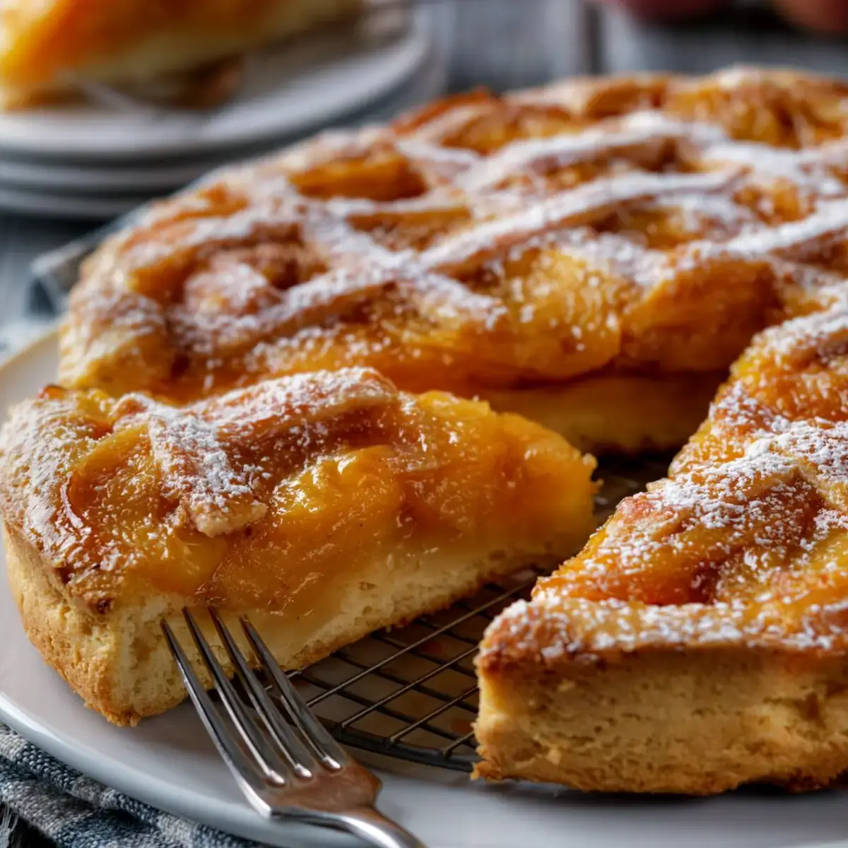 Aprikosenkuchen