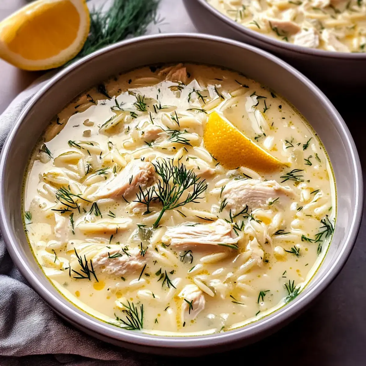 Avgolemono-Suppe mit Orzo – Schneller Genuss aus Griechenland 2 Avgolemono-Suppe mit Orzo