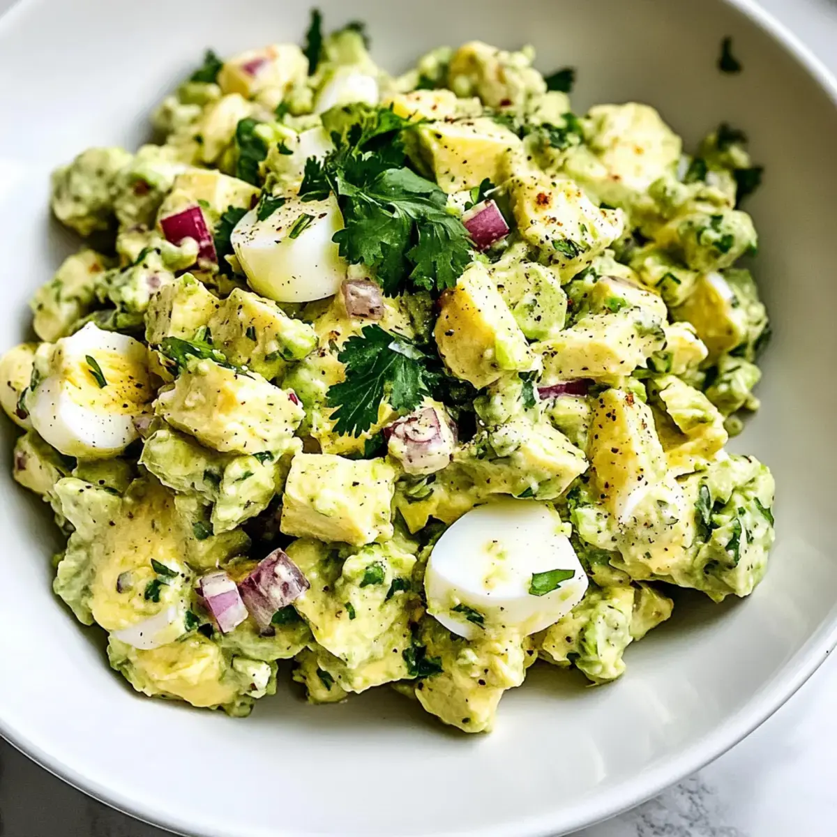 Avocado-Ei-Salat