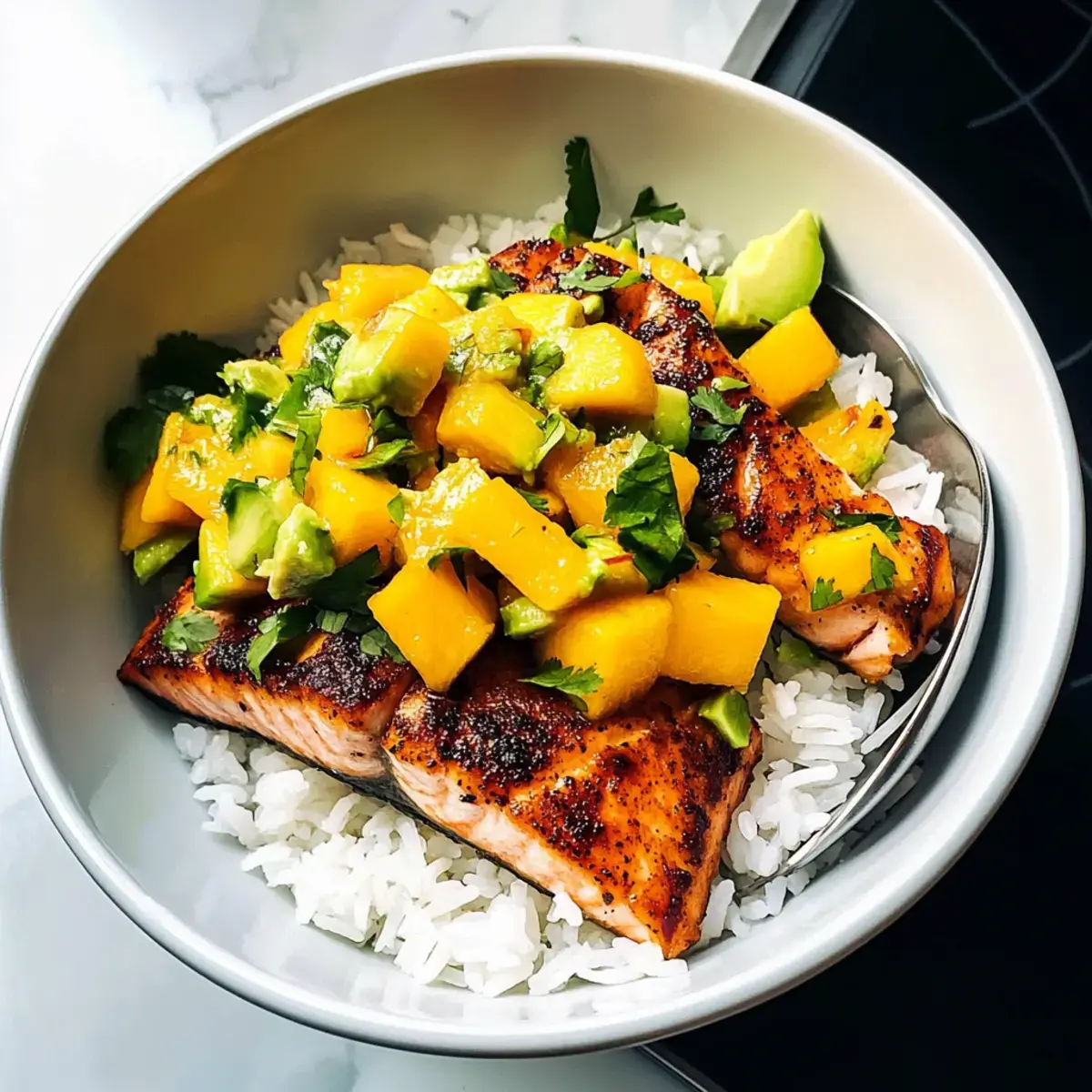 BBQ Lachs Schalen