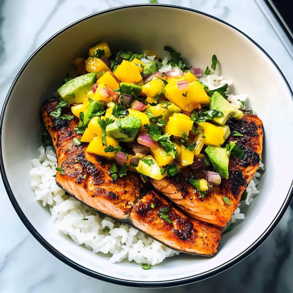 BBQ Lachs Schalen
