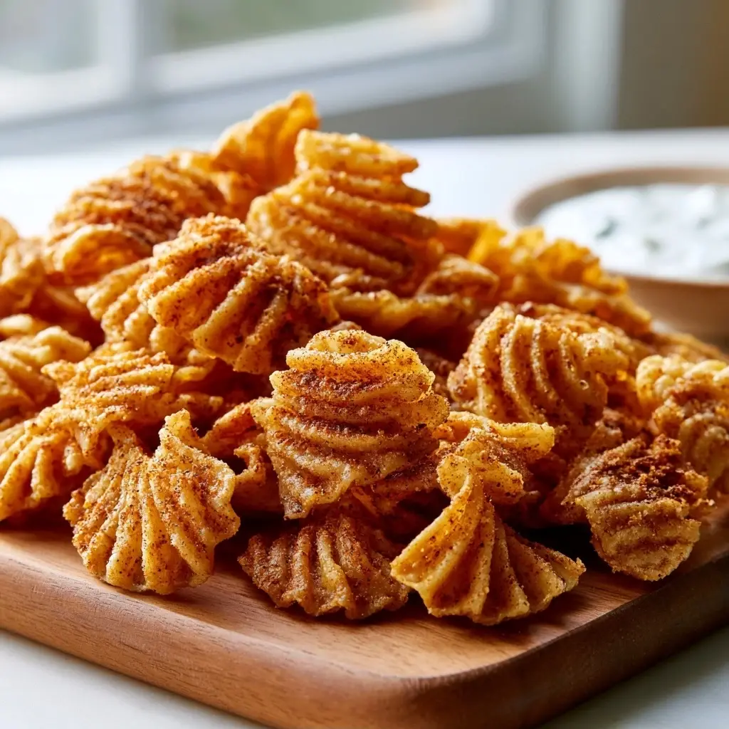 BBQ Pasta Chips