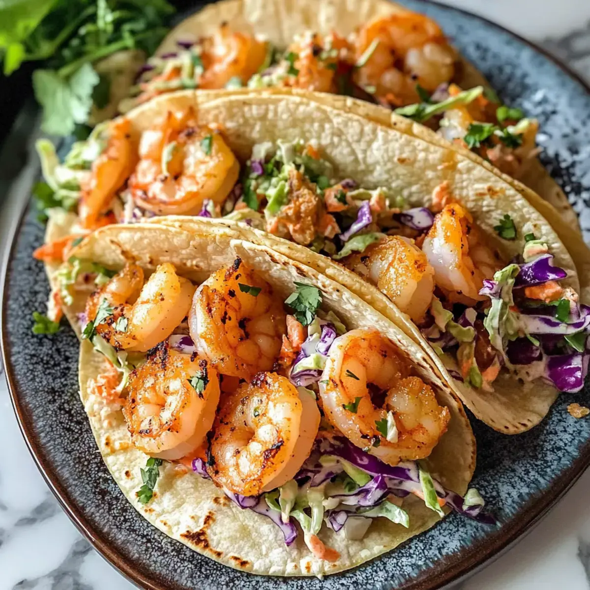 Bang Bang Garnelen Tacos