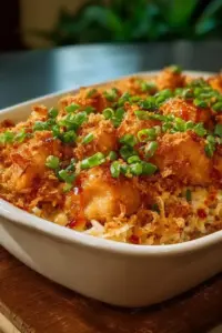 Bang Bang Hähnchen Auflauf