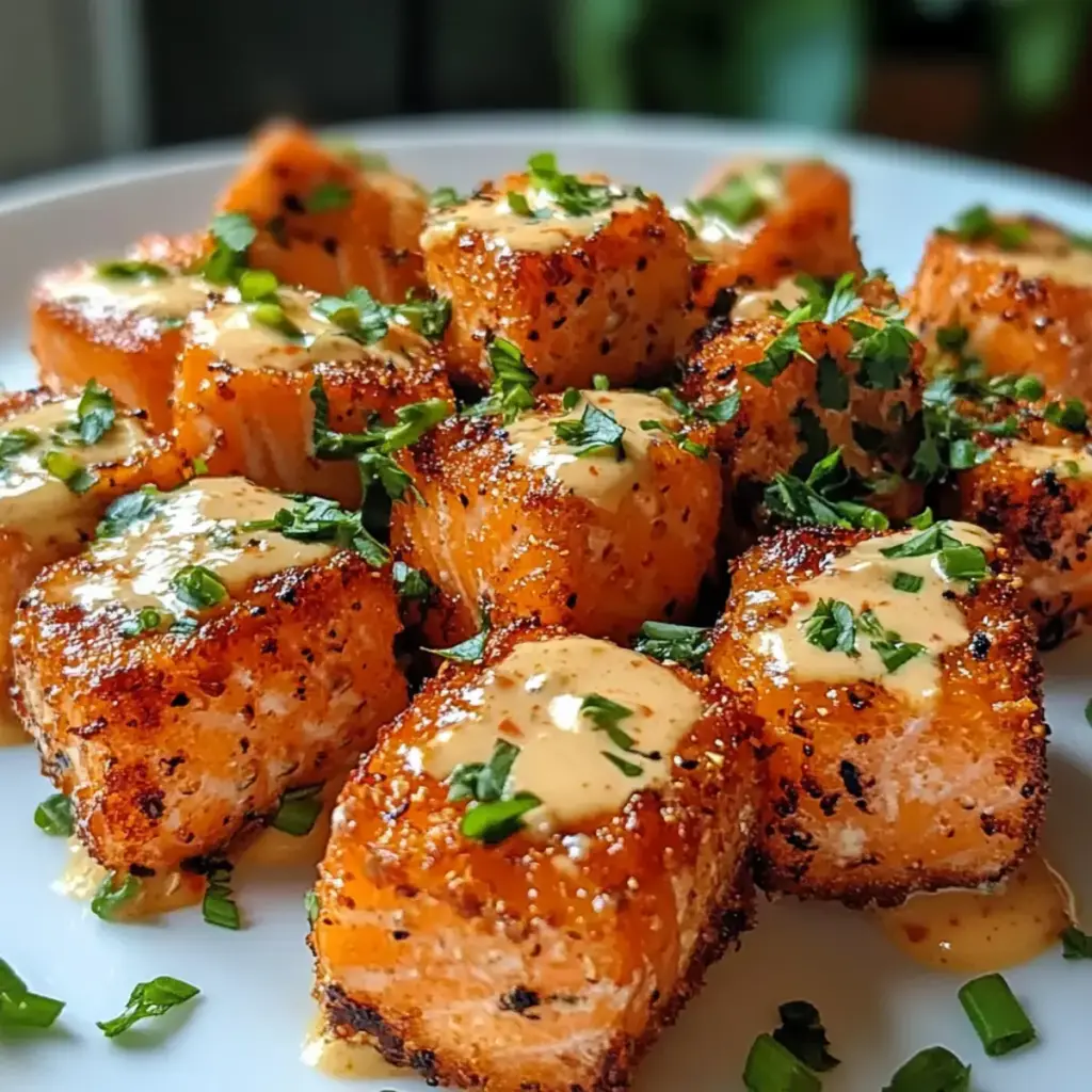 Bang Bang Lachs Bissen