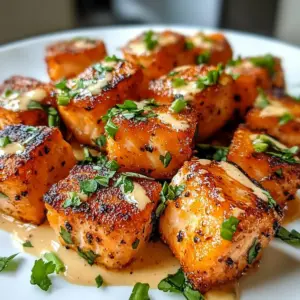 Bang Bang Lachs Bissen