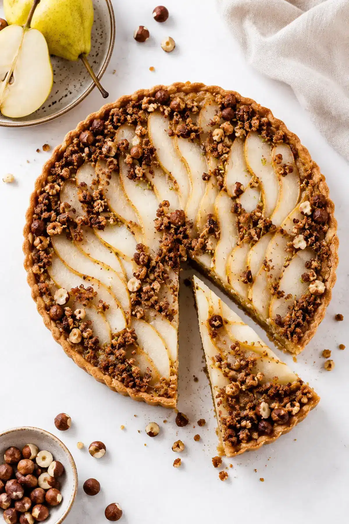 Birnen-Frangipane-Tarte