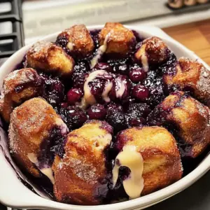 Köstliches Blaubeer Affenbrot