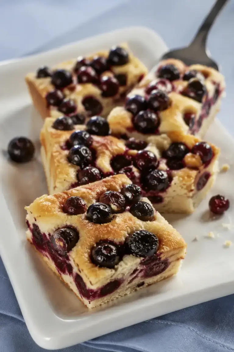 Blechkuchen mit roten Trauben