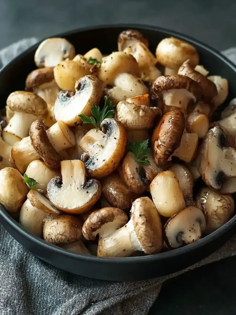 Blumenkohl-Champignons-Pfanne