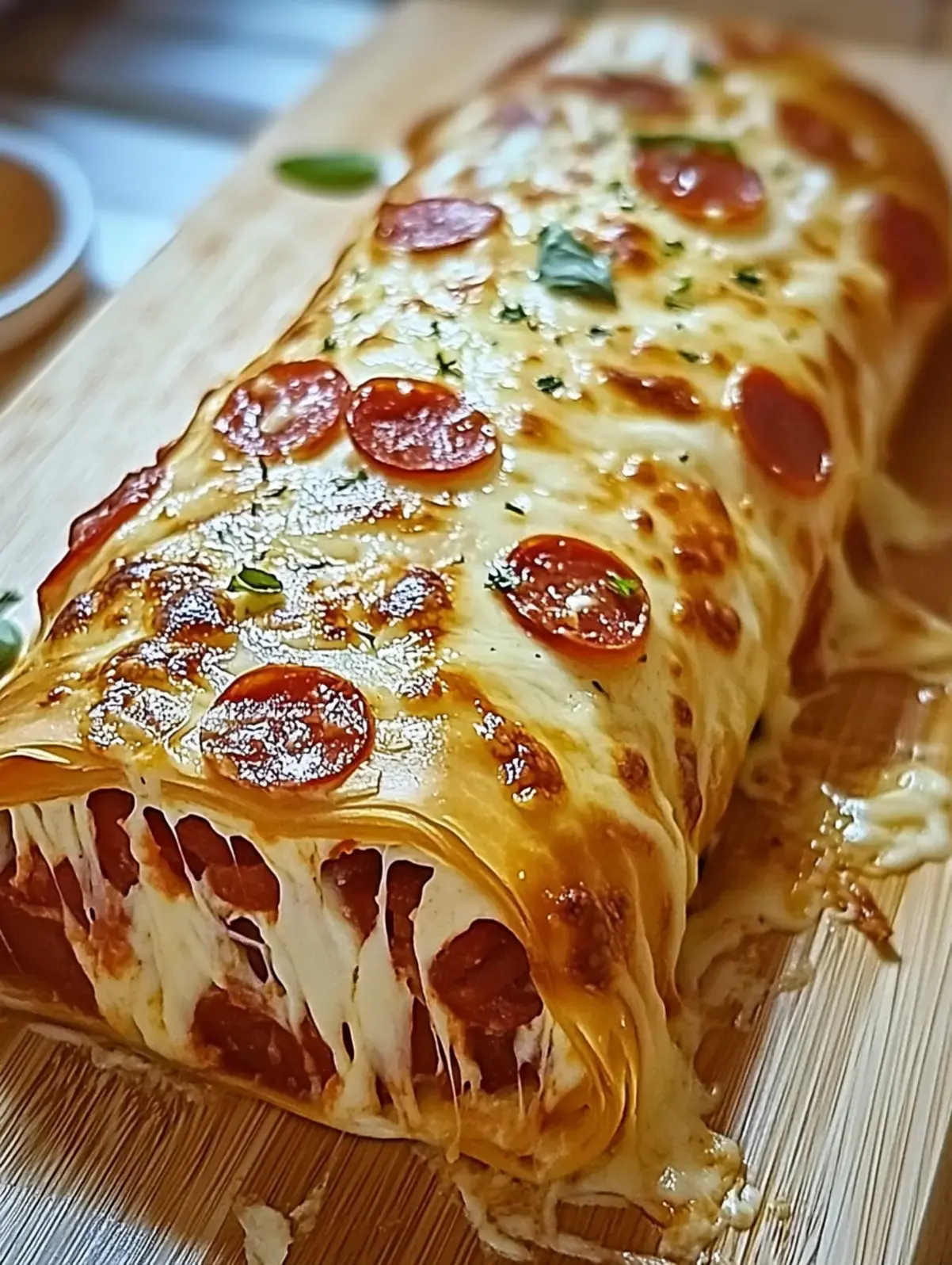 Käsiger Blätterteig Strudel mit Peperoni – einfach lecker 2 Blätterteig Strudel mit Peperoni