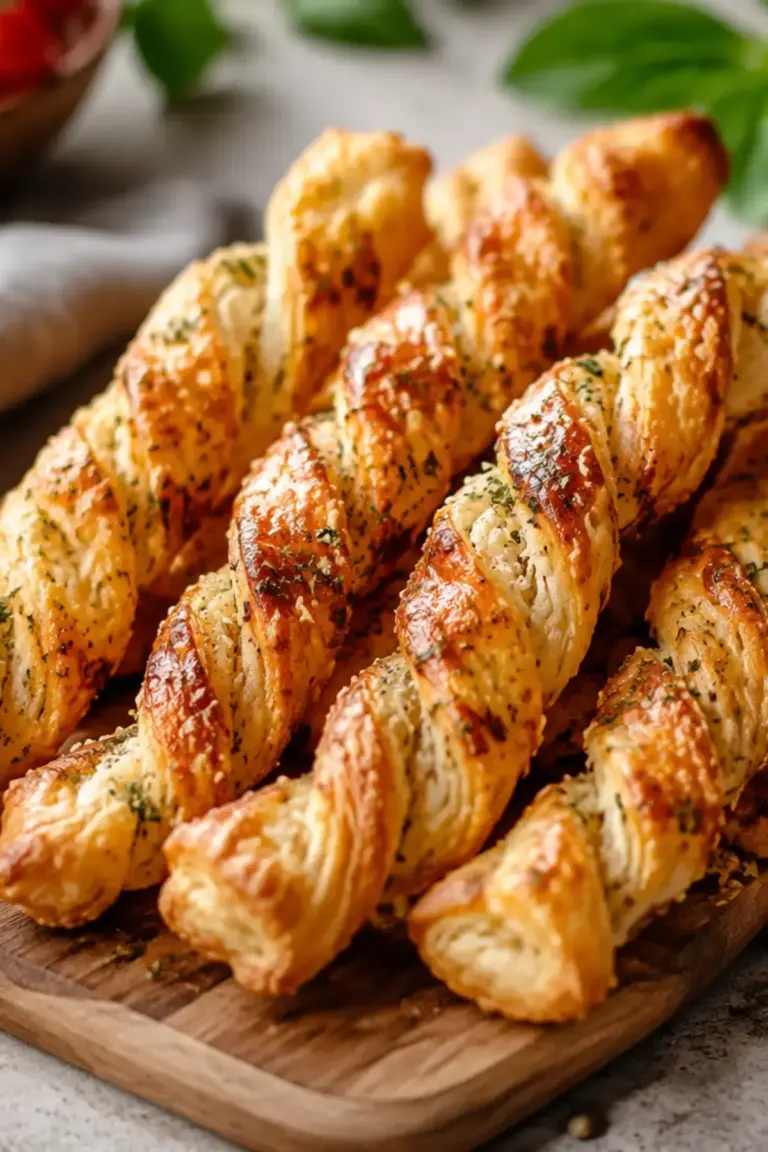 Blätterteigstangen Rezept
