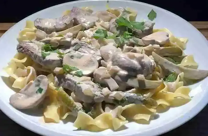 Boeuf Stroganoff Rezept