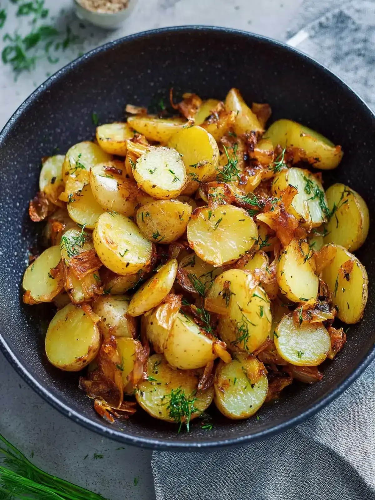 Bratkartoffeln aus gekochten Kartoffeln mit Zwiebeln: Knusprig & Lecker 2 Bratkartoffeln mit Zwiebeln