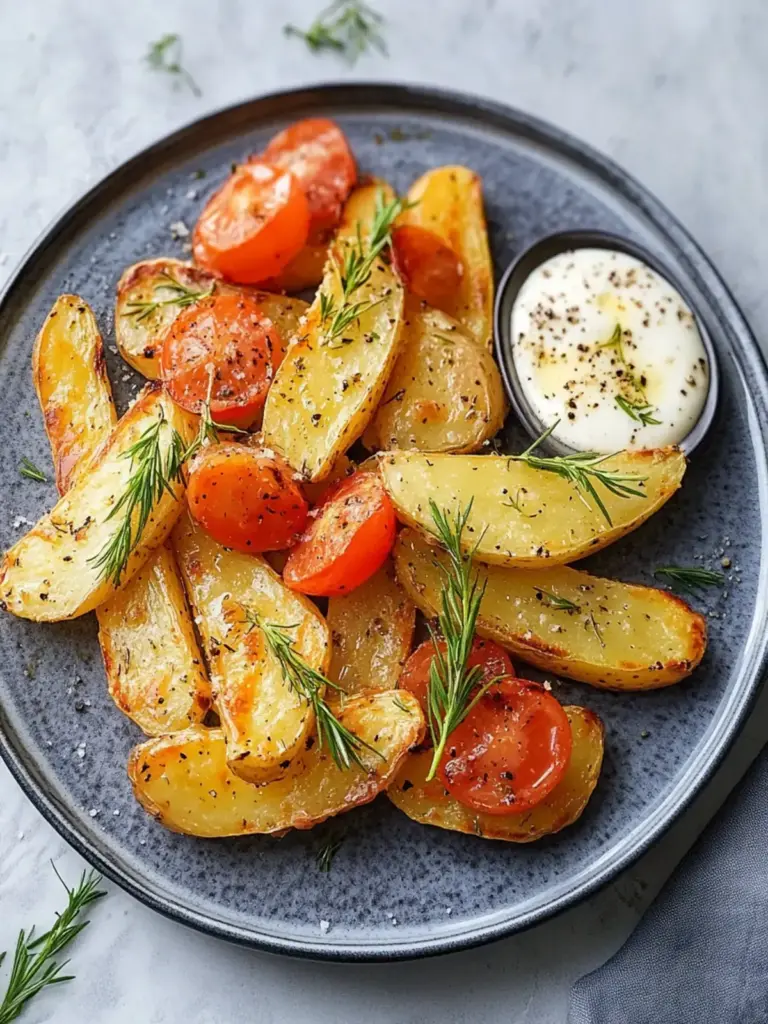 Broasted Kartoffelspalten