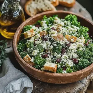 Knackiger Brokkoli Salat