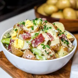Cremiger Caesar Kartoffelsalat