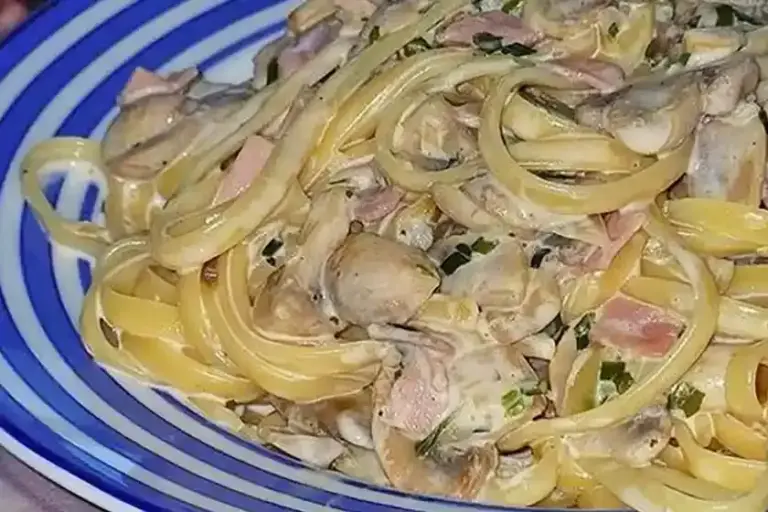 Champignon-Spaghetti