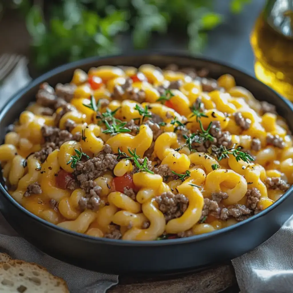 Cheeseburger Auflauf
