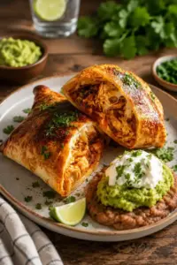Knusprige Chicken Chimichangas
