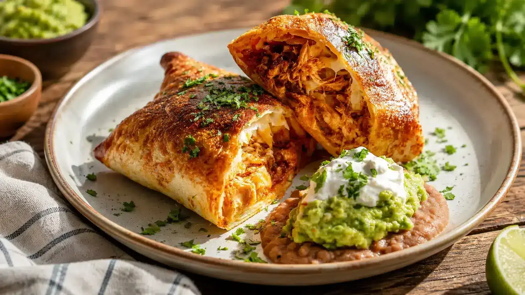 Chicken Chimichangas Rezept