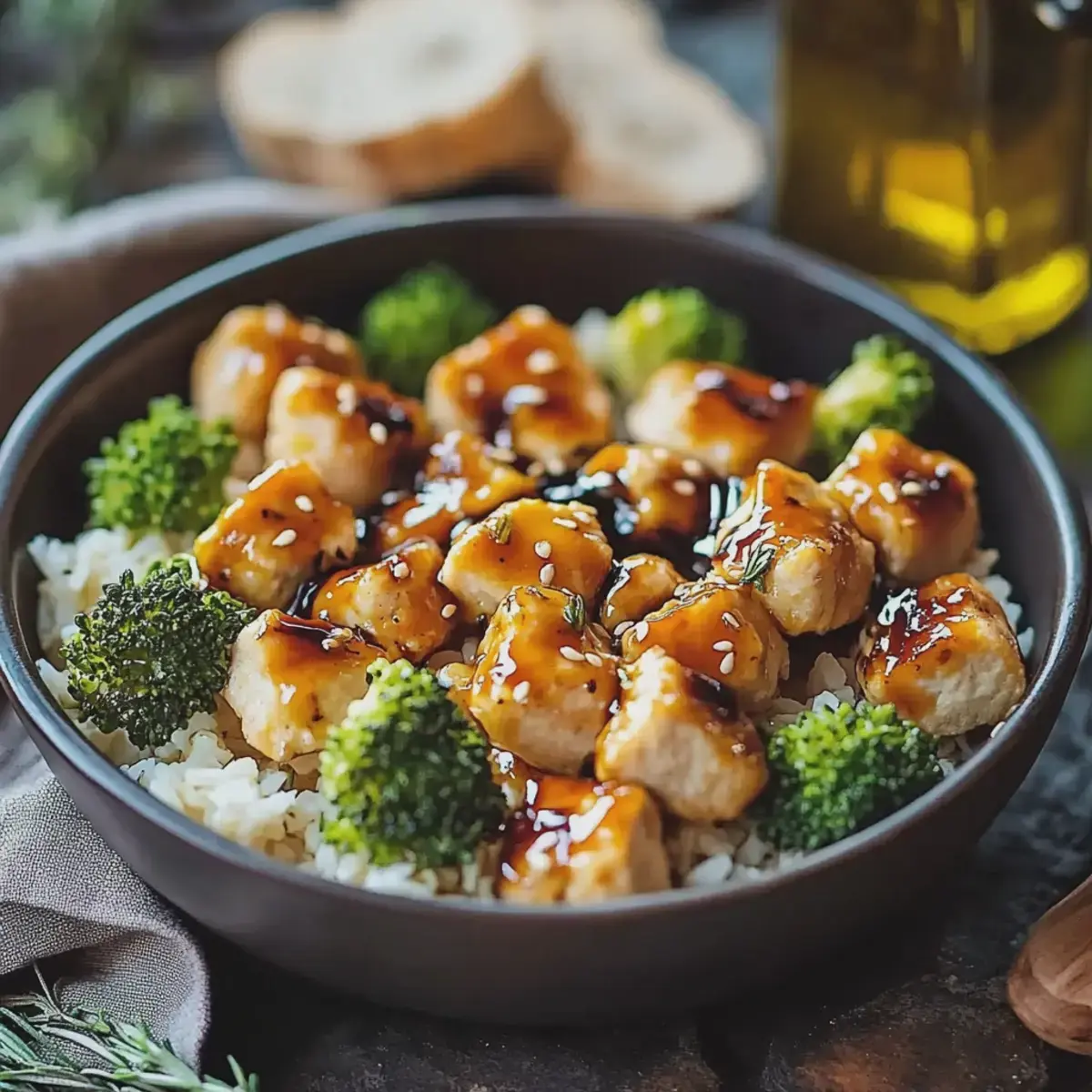 Chicken Teriyaki mit Brokkoli und Reis einfach zubereiten 2 Chicken Teriyaki mit Brokkoli