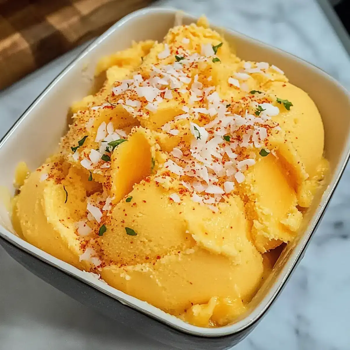 Chili-Limetten-Mango-Sorbet