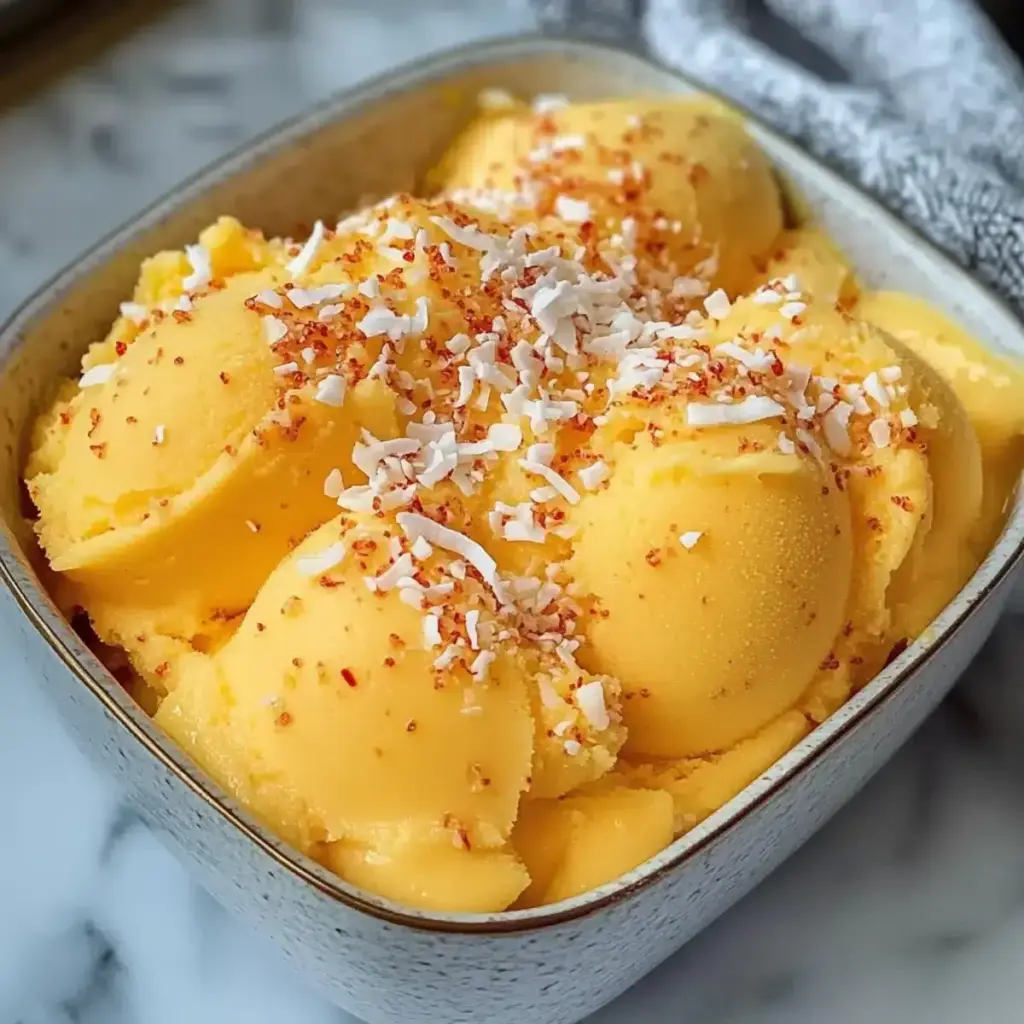 Chili-Limetten-Mango-Sorbet