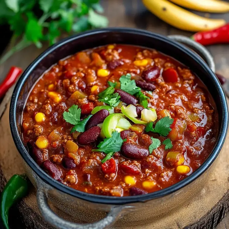 Chili sin Carne Rezept