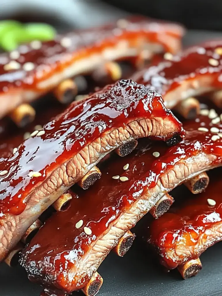 Chinesische Spare Ribs Slow Cooker