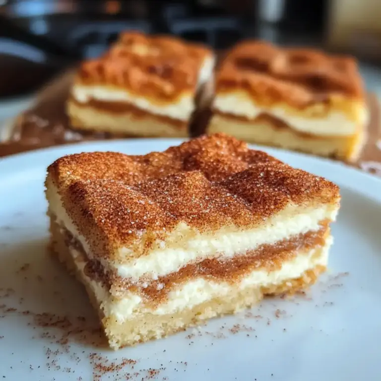 Churro Käsekuchen Riegel