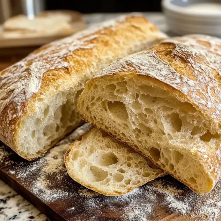 Ciabatta-Brot backen