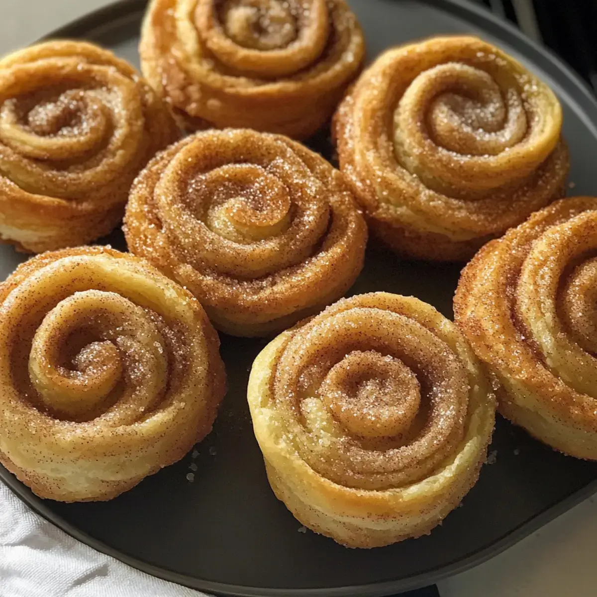 Cinnamon Sugar Cruffins