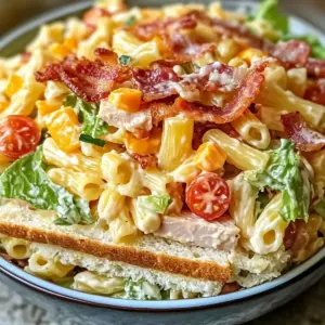 Club-Sandwich-Pasta-Salat
