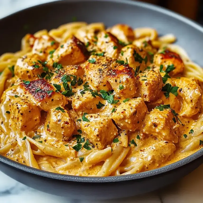 Cremige Cowboy Butter Hähnchen Pasta