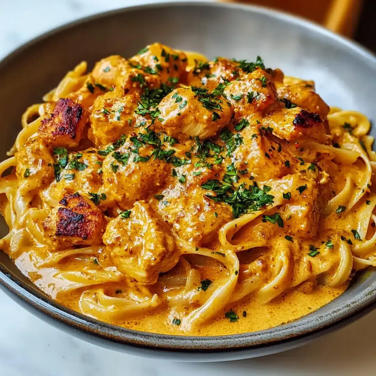 Cremige Cowboy Butter Hähnchen Pasta – Ein köstliches Abendessen 2 Cremige Cowboy Butter Hähnchen Pasta