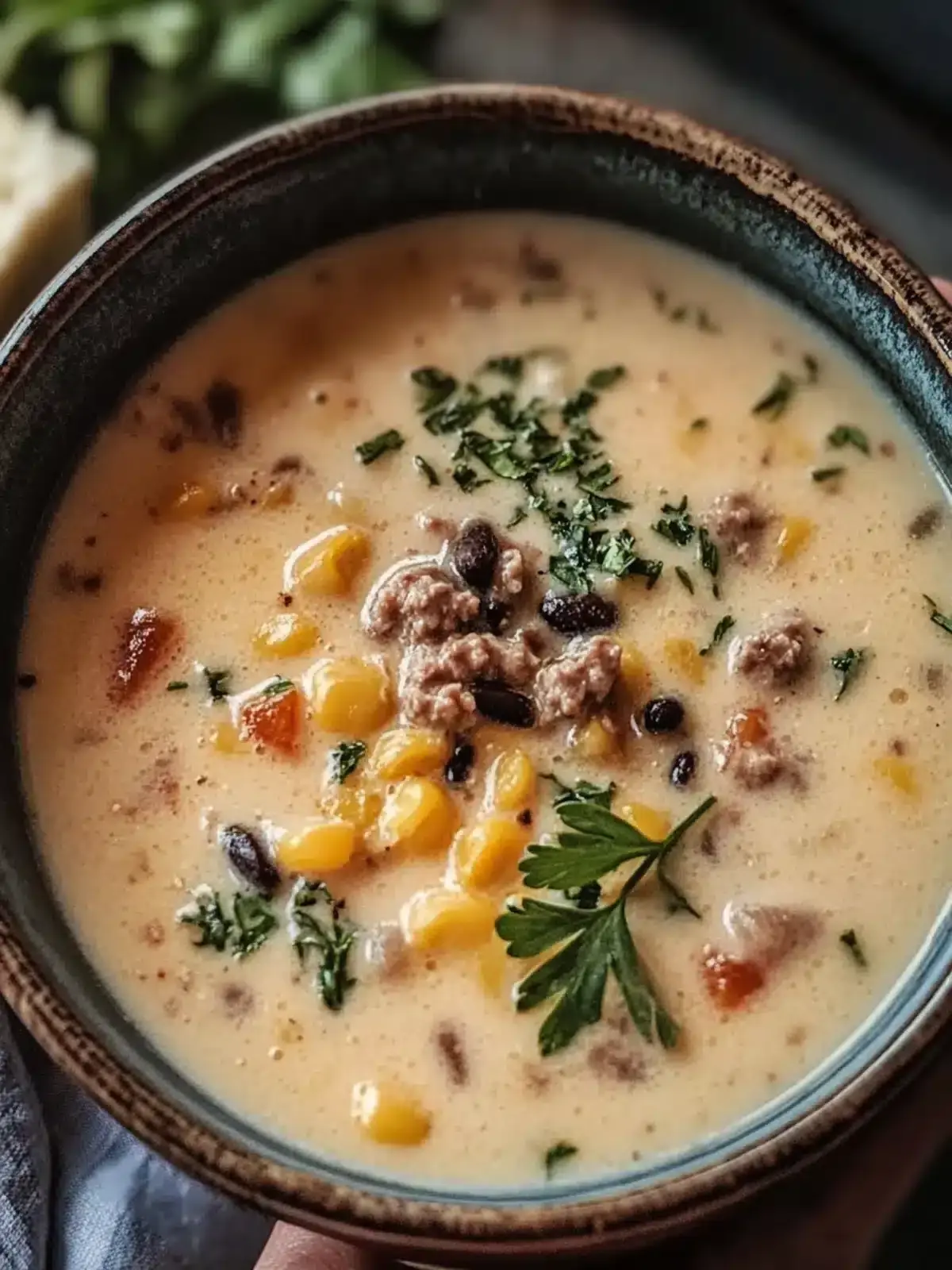 Cremige Cowboy-Suppe