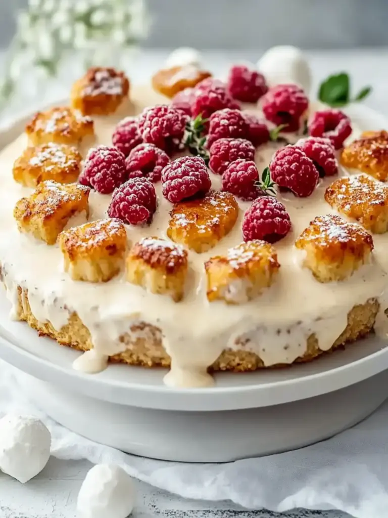 Cremige überbackene Hähnchen und Reis