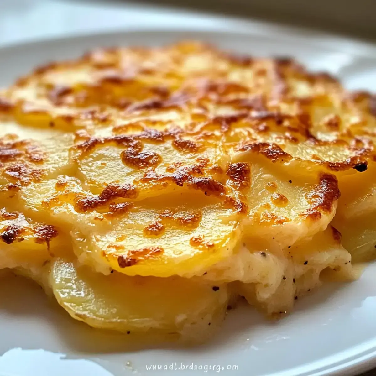 Cremiges Land-Kartoffelgratin