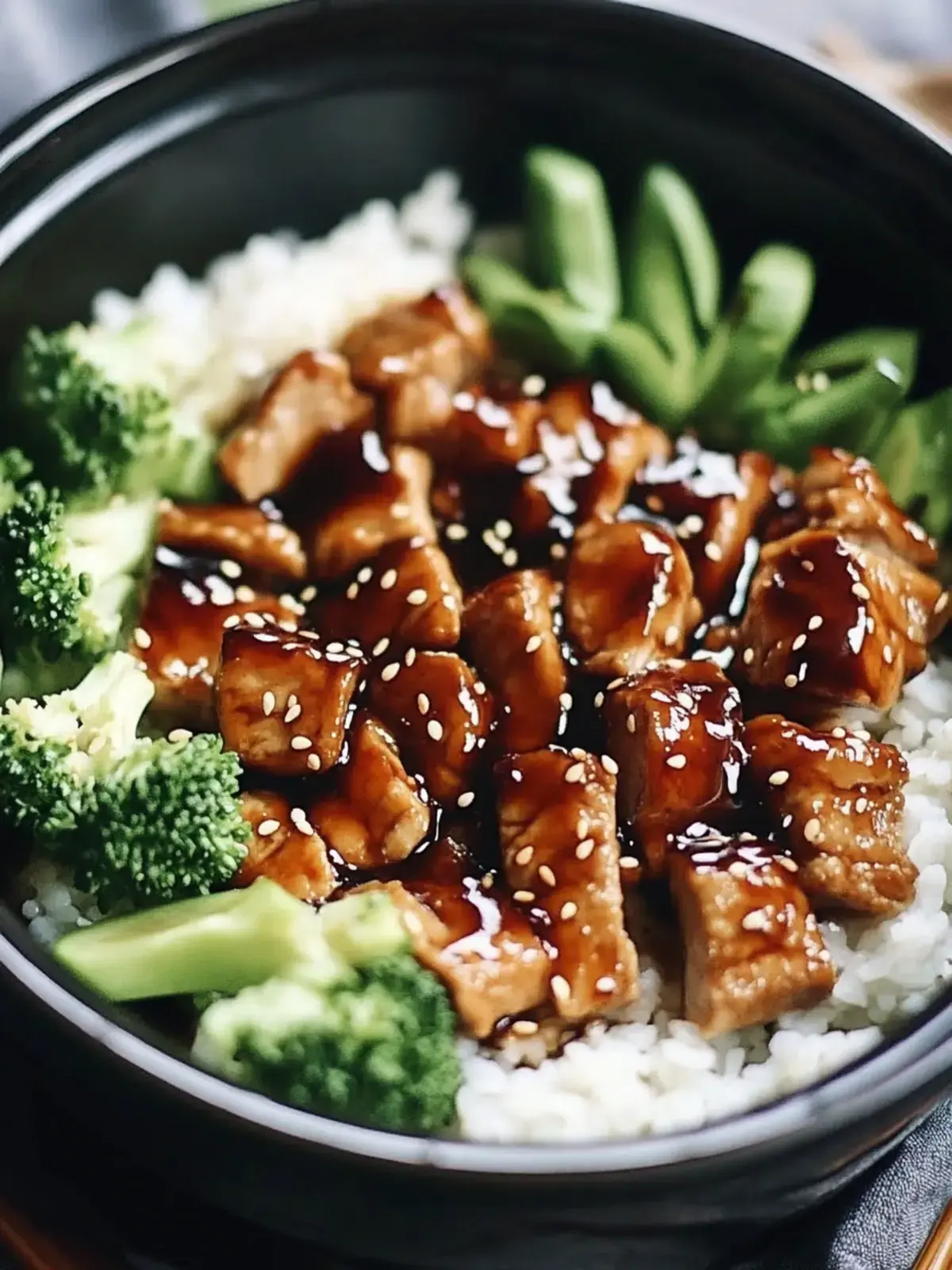 Crockpot Teriyaki Hähnchen