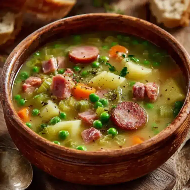 Deftige Erbsensuppe
