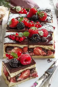 Die Donauwelle mit Erdbeeren