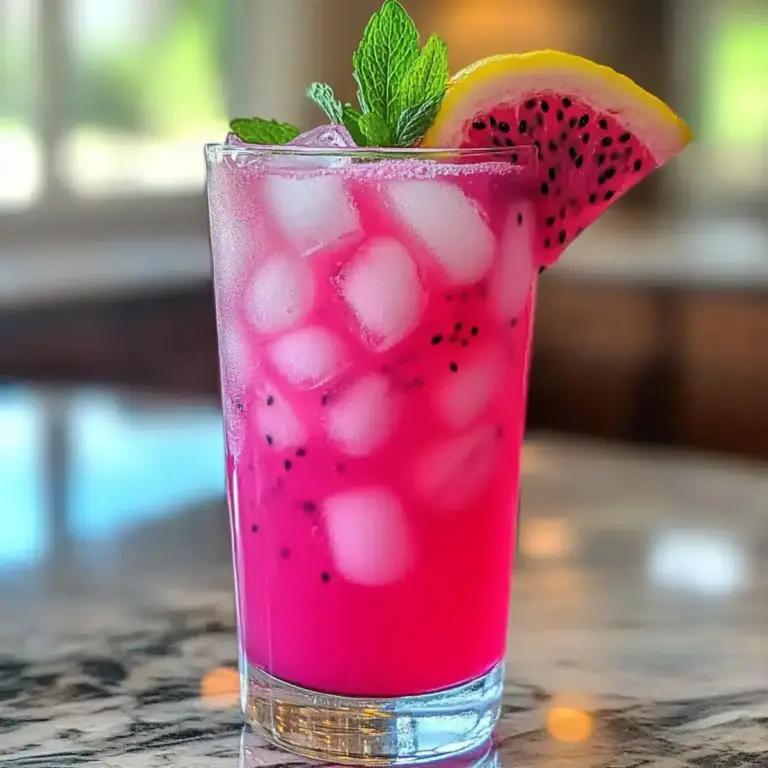 Drachenfrucht Limonade