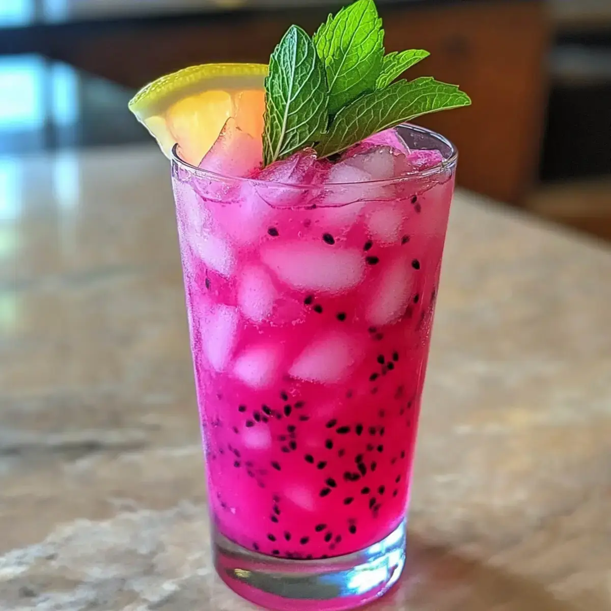 Drachenfrucht Limonade