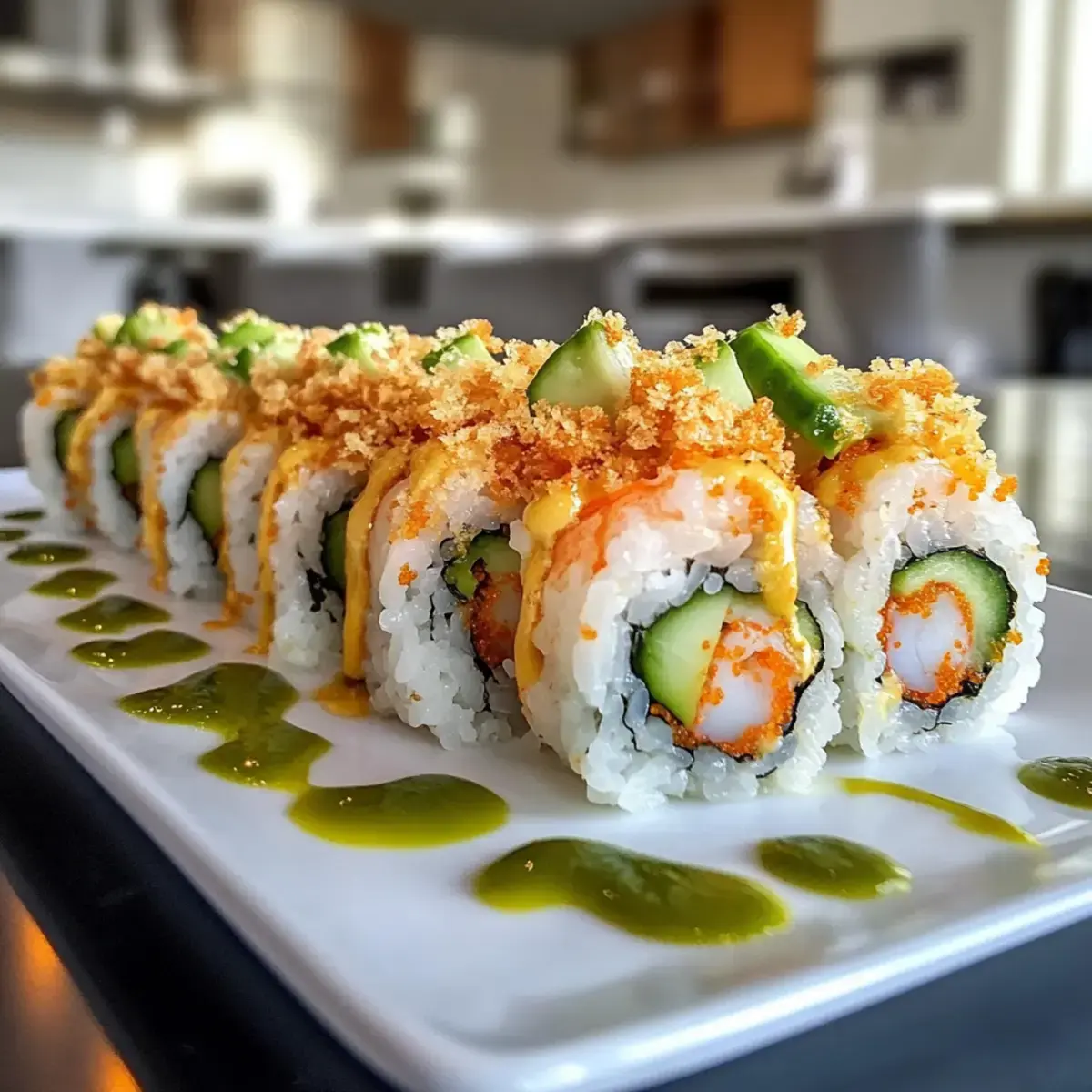 Drachenrollen: Einfaches, leckeres Sushi-Rezept 2 Drachenrollen Rezept