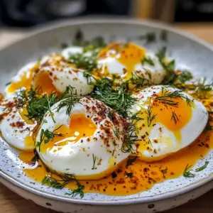 Eier (Cilbir) – Türkische Joghurt-Eier