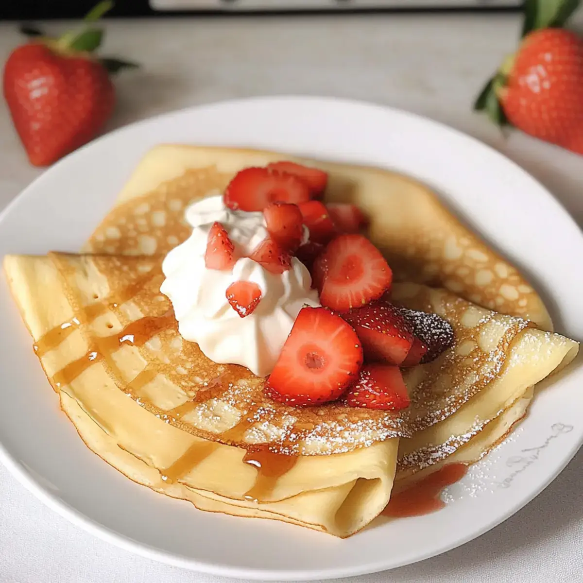 Eierfreie Crêpes