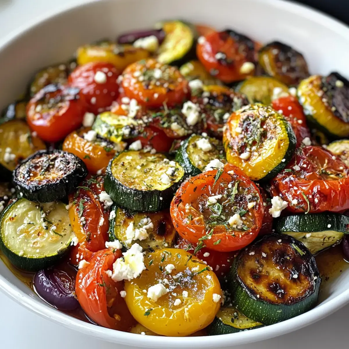 Ein-Pfannen-Griechisches Gemüse Rezept