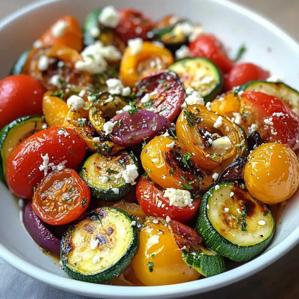 Ein-Pfannen-Griechisches Gemüse Rezept